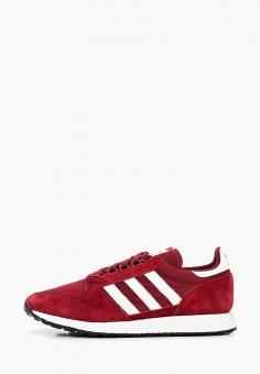 Кроссовки adidas Originals FOREST GROVE цвет бордовый