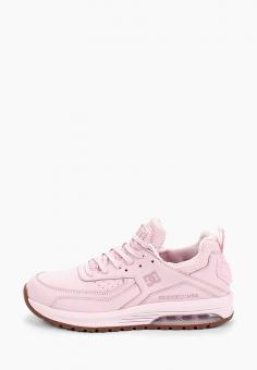 Кроссовки DC Shoes цвет розовый