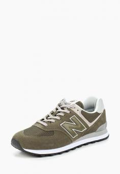 Кроссовки New Balance 574 Essential цвет зеленый