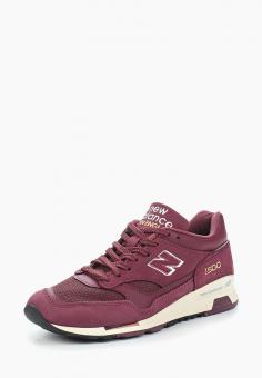 Кроссовки New Balance W1500 Made in UK цвет бордовый