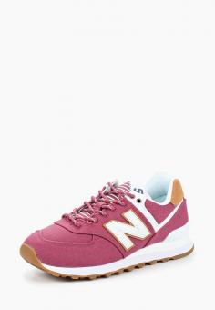 Кроссовки New Balance 574 Sea Escape цвет бордовый