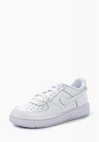 Кроссовки Nike Boys' Air Force 1 (PS) Pre-School Shoe цвет белый