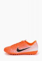 Шиповки Nike JR VAPOR 12 ACADEMY GS TF цвет оранжевый