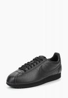 Кроссовки Nike Men's Nike Classic Cortez Leather Shoe Men's Shoe цвет черный