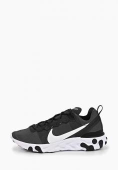 Кроссовки Nike NIKE REACT ELEMENT 55 цвет черный