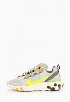 Кроссовки Nike NIKE REACT ELEMENT 55 цвет серый