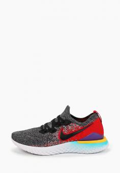 Кроссовки Nike NIKE EPIC REACT FLYKNIT 2 цвет серый