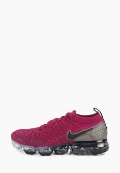 Кроссовки Nike W NIKE AIR VAPORMAX FLYKNIT 2 цвет бордовый