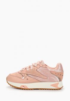 Кроссовки Reebok Classics CL LTHR ATI 90S W цвет розовый