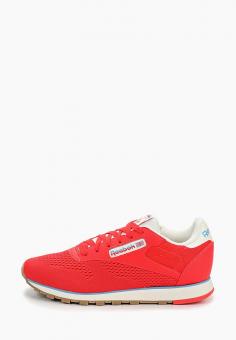 Кроссовки Reebok Classics CL LTHR ENGINEER MESH цвет красный