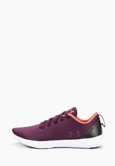 Кроссовки Under Armour UA Street Precision Low Canvas цвет фиолетовый