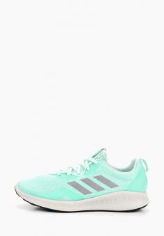 Кроссовки adidas purebounce+ street w цвет зеленый