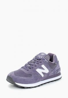 Кроссовки New Balance 574 цвет фиолетовый