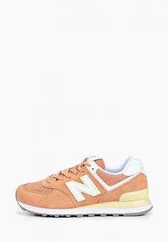 Кроссовки New Balance 574v2 цвет оранжевый