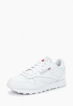 Кроссовки Reebok Classics CL LTHR цвет белый