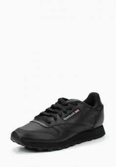 Кроссовки Reebok Classics CL LTHR цвет черный